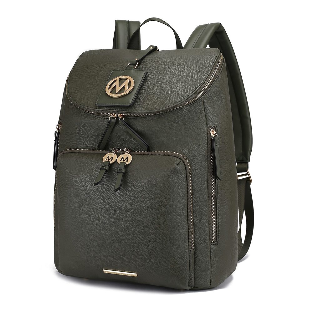 Backpack Bag for Women Vegan Leather Top-Handle Ladies Fashion Travel Bag –